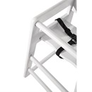 Chaise haute en bois blanche Bolero